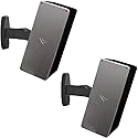 ECHOGEAR Speaker Wall & Ceiling Mount Pair - Universal Design Works with Vizio, Sony, & More - Tilt & Swivel Without Tools for Surround Sound - Easy