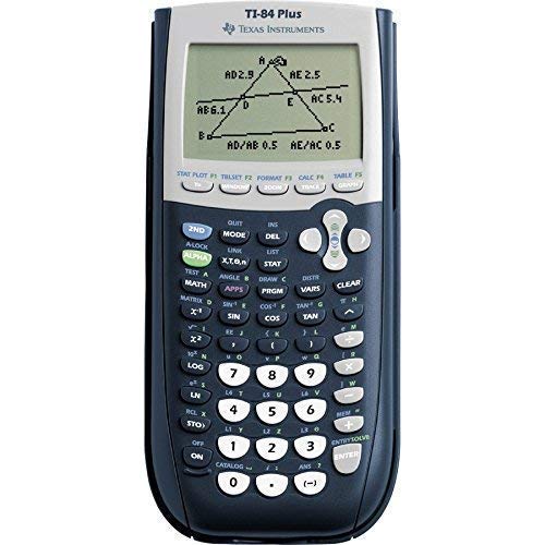 Texas Instruments TI-84 Plus Graphics Calculator, Black (Renewed)