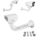 compcctv CCTV Security Camera Mount Bracket, Surveillance Camera Bracket Wall Mounting for Universal Indoor Outdoor CCTV Housing Mount/L Mount/Dome