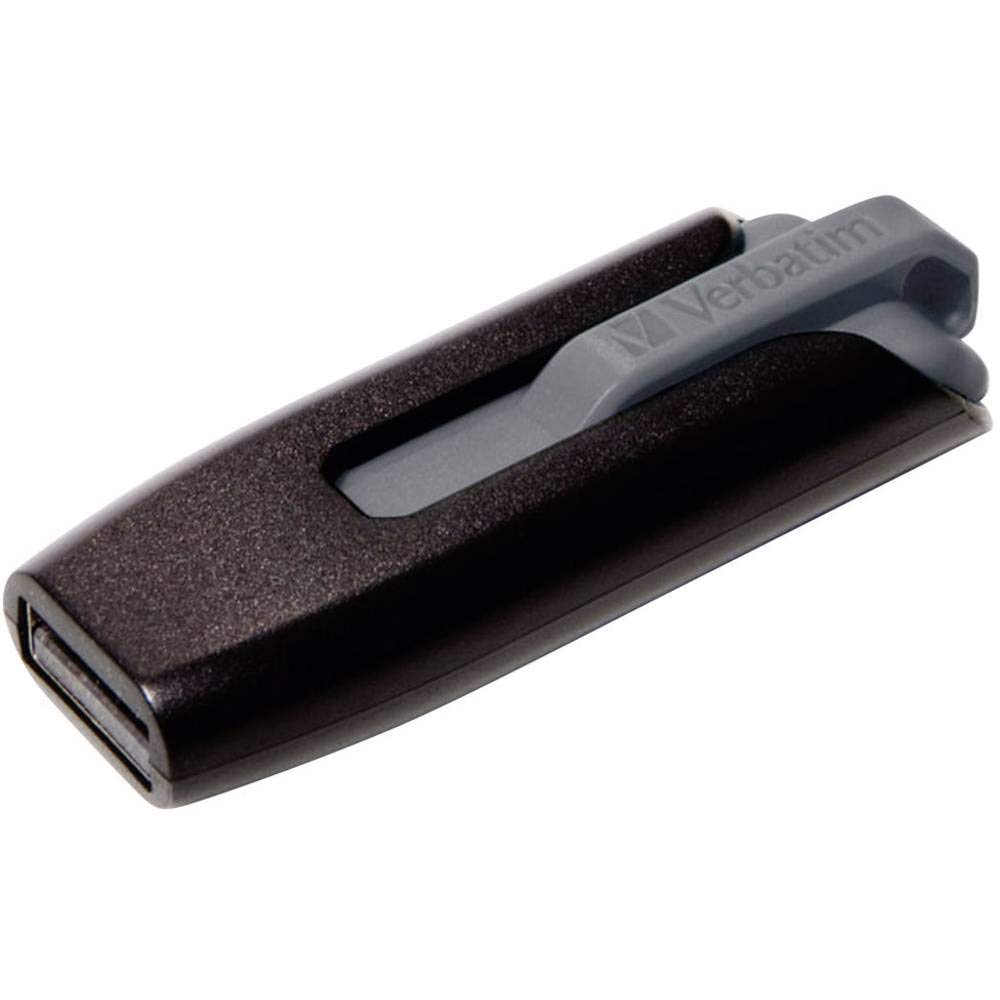 VER49189 - Verbatim 128GB Store n Go V3 USB 3.0 Flash Drive - Gray