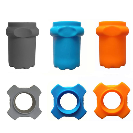 CCeCCe 3 Set Microphone Rubber Sleeve MIC Anti-Roll Ring Anti-Drop Silicone Protective Cover Shockproof Case Holder Condenser Protector for Wireless