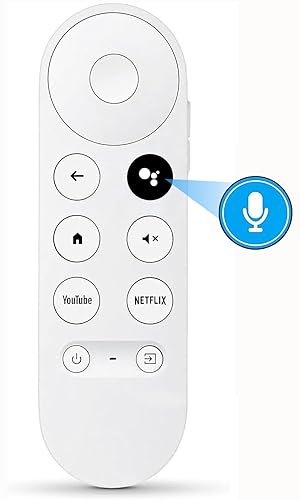 Replacement Voice Remote for Google Chromecast 4k HD Snow TV, Remote Control for G9N9N, GA01920-US, GA01409-US, GA01923-US, GA01919-US