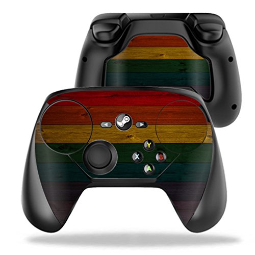 MightySkins Skin Compatible with Valve Steam Controller case wrap Cover Sticker Skins Wood Style
