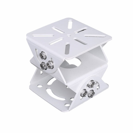 WiTi Universal Joint Mount for Security Camera, 3-Axis Bracket Adjustable Solid Metal Base,Connector Suitable for CCTV Cameras Installation Indoor