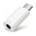 USB C to 3.5mm Headphone Jack Adapter, Audio to USB c Adapter,Type C to Aux Audio Dongle Compatible with iPhone 16 Pro Max 15 Pro Max, Samsung Galaxy