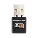 USB WiFi Adapter, AC600 Mbps Dual Band 2.4/5Ghz Wireless USB Mini WiFi New Network Adapter 802.11 Mini Wireless for Laptop/Desktop/PC, Support Desktop