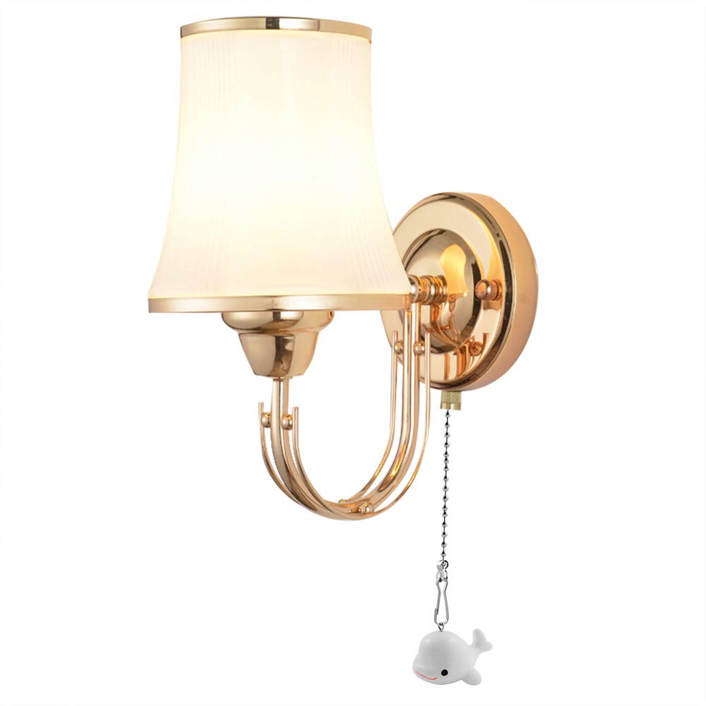 Wayilea Ceiling Fan Pull Chain 2pcs Whale Fish Ornaments, Extra 2pcs Stainless Steel Extender Chains, Decorative Cute Light Pulls Gifts for Girls Kids