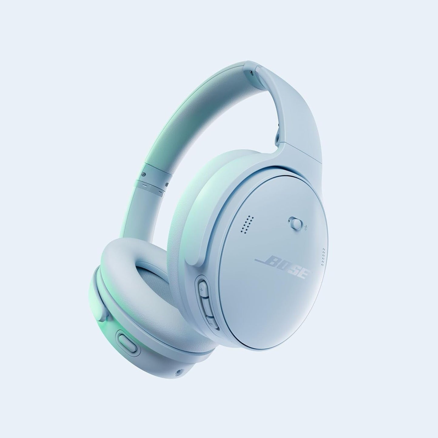 Bose QuietComfort Headphones Bundle with Fast Charger - Wireless Bluetooth Over-Ear Noise Cancelling Headphones with Mic, USB-C Charging, Deep Bass