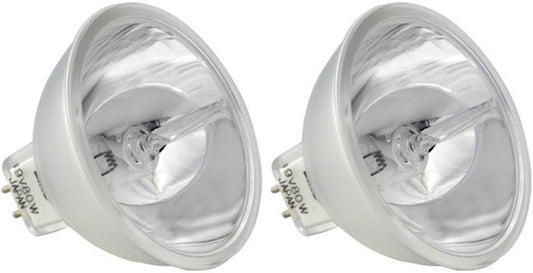 Eiko EKE Halogen Dichroic Reflector Bulb (Pack of 2), 21 Volts, 150 Watts, CC-6 Filament, 1.75"/44.5mm MOL, 2.00"/50.8mm MOD, 200 Rated Life, MR16