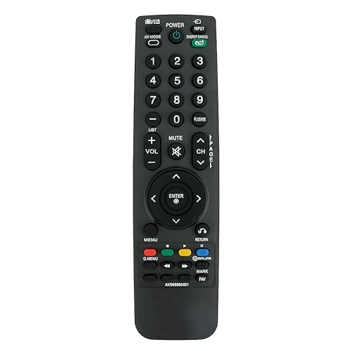 AKB69680401 Replaced Remote fit for LG TV 19LH20 22LH20 26LH20 32LH20 37LH20 42LH20 32LH30 37LH30 42LH30 47LH30 19LU55 22LU55 27LU55 32LF11 37LF11