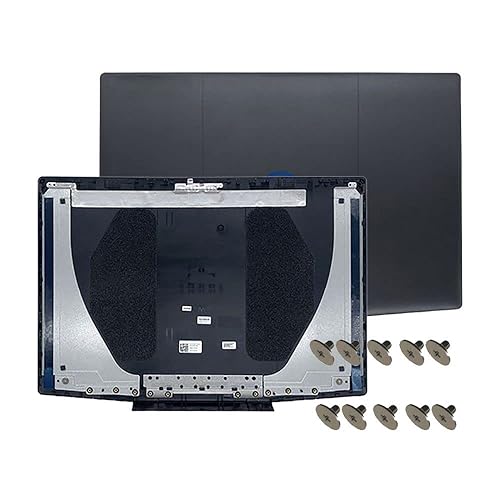 Laptop Replacement Case Compatible for Dell G3 Series 3590 0YGCNV 03HKFN 0747KP 07md2f P89F (Not Fit Latitude 3590) Black LCD Top Back Cover Case