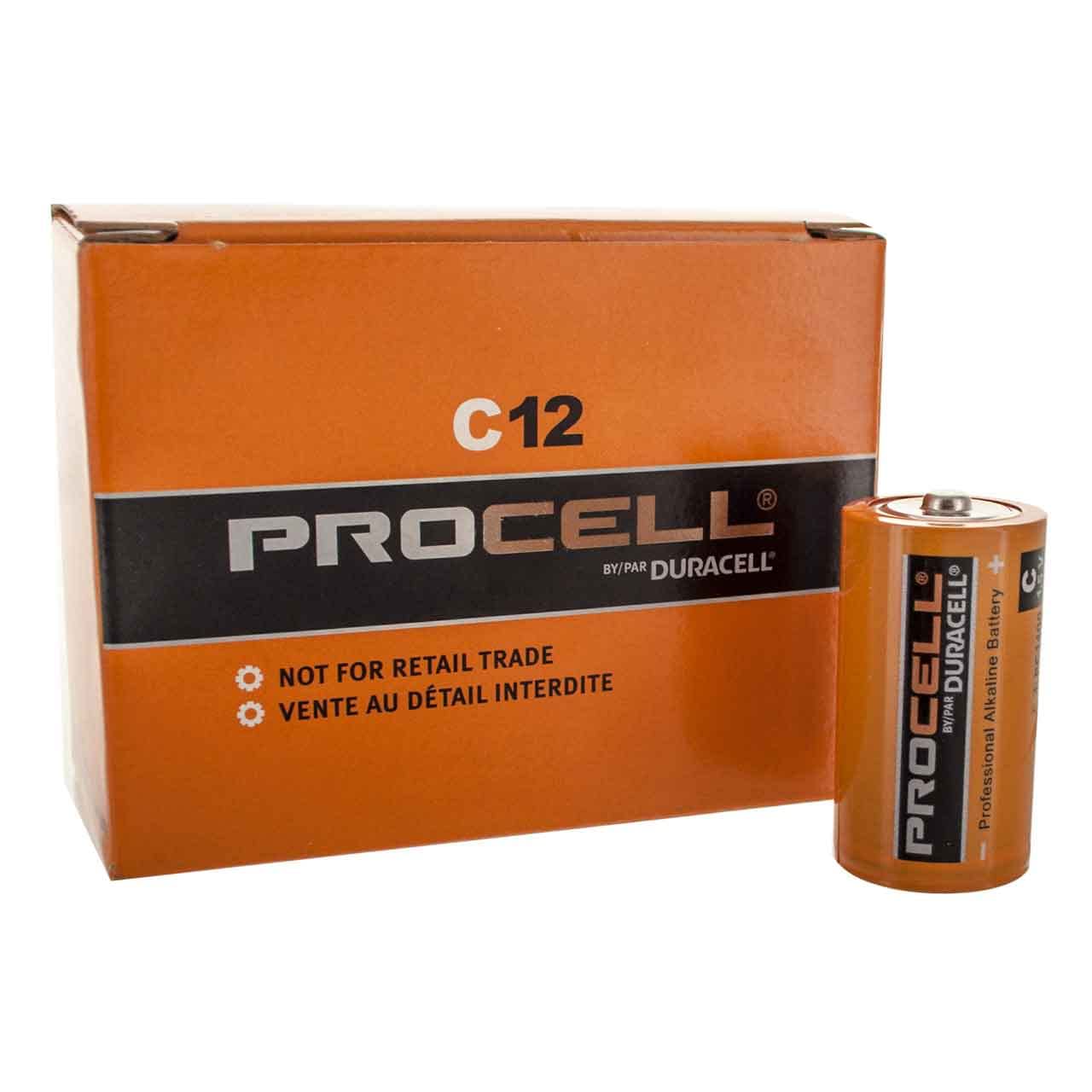 DURPC1400 - Duracell Procell Alkaline C Battery - PC1400