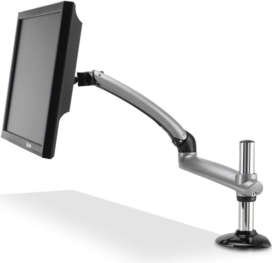 Ergotech Freedom Arm Mounting Arm for Monitor - Silver - TAA Compliant