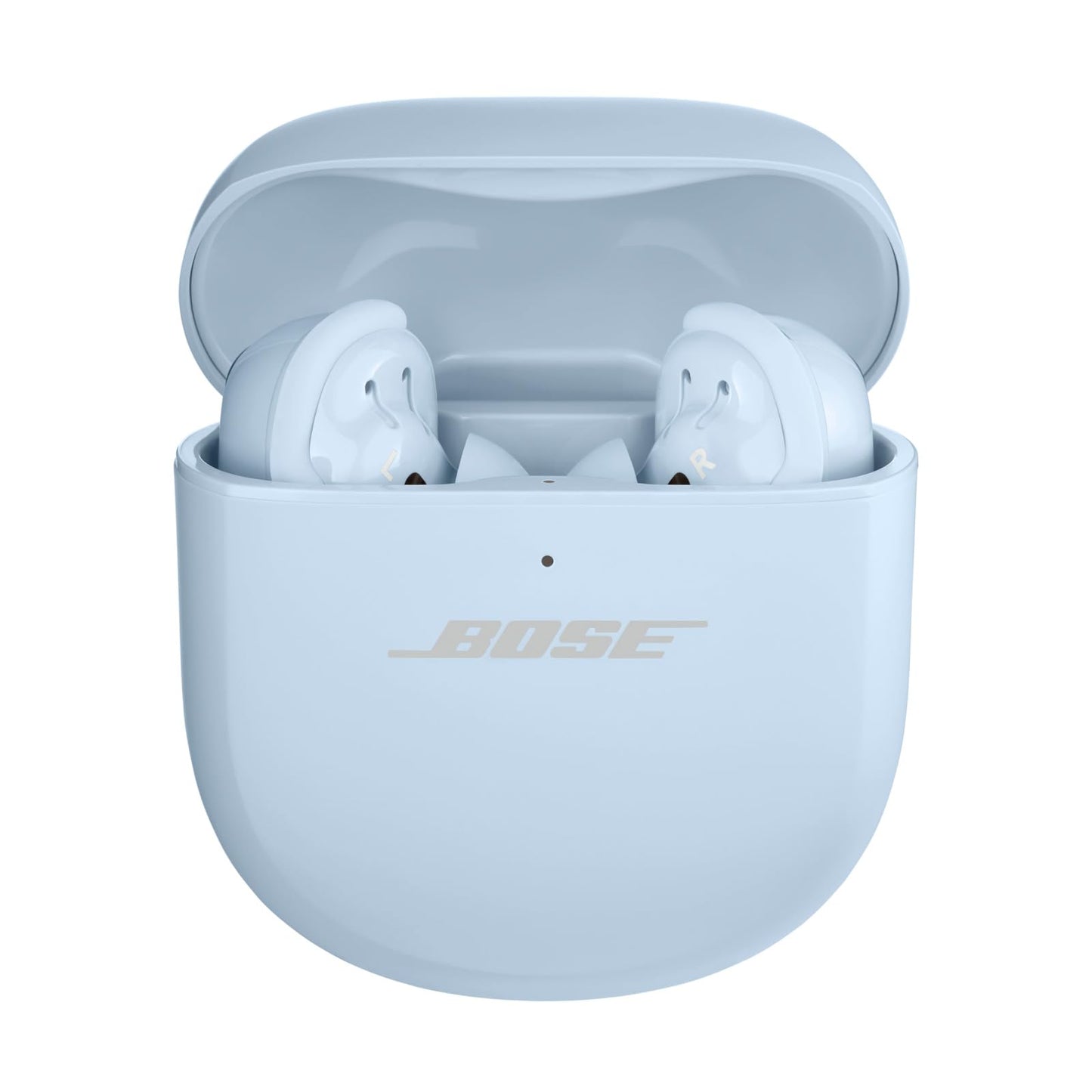 Bose QuietComfort Ultra Wireless Earbuds, Noise Cancelling, Bluetooth Earbuds with Spatial Audio and World-Class Noise Cancellation, Moonstone Blue