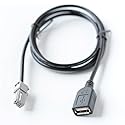 Yuacdky Car Radio Stereo Aux Audio Input Media Data Wire Plug to USB for Toyota RAV4 Camry Avalon Corolla 2019 2020 2021 2022