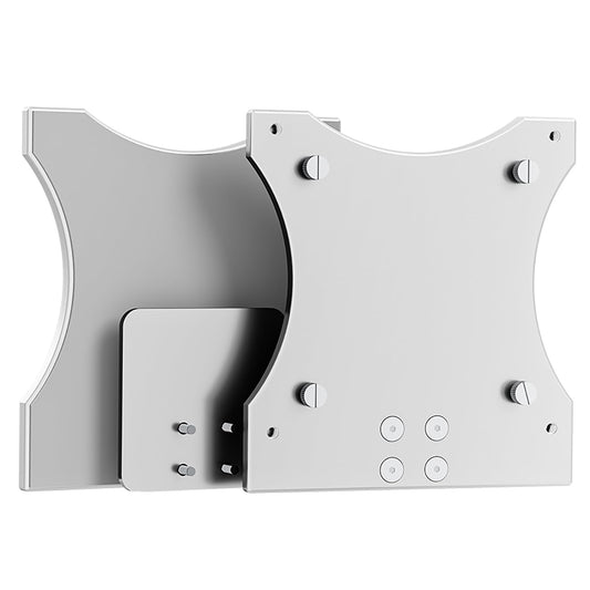 VESA Mount Adapter for Apple Studio Display 27-inch, Aluminum Alloy Bracket with Silicone Cover, 75x100mm Mounting Plate, No Need to Remove Stand