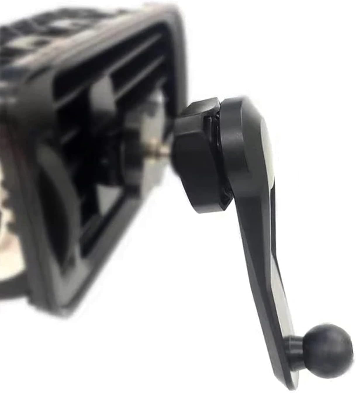 Kryoflare Car Phone Holder Mount, 17mm Ball Head, 360° Rotating Arm, Air Vent Support with Extension Bracket for Car Air Outlet Vent Phone Stand GPS