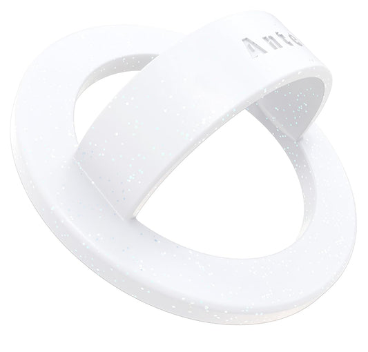 Anteel Magnetic Silicone Ring Grip Phone Holder, Strong Magnetic Attraction, Comfy and Portable, Removable Finger Loop Grip for Magsafe Phone Case