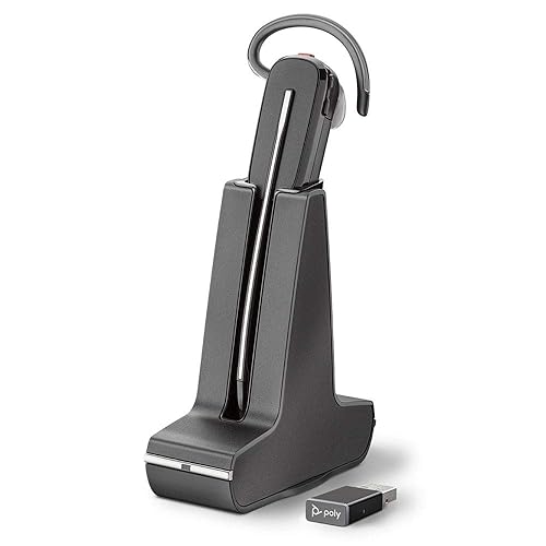 Plantronics Savi 8240 UC, Convertible - Mono - Wireless - DECT 6.0-590.6 ft - 32 Ohm - 20 Hz - 20 kHz - Over-The-Ear, Earbud - Monaural - in-Ear…