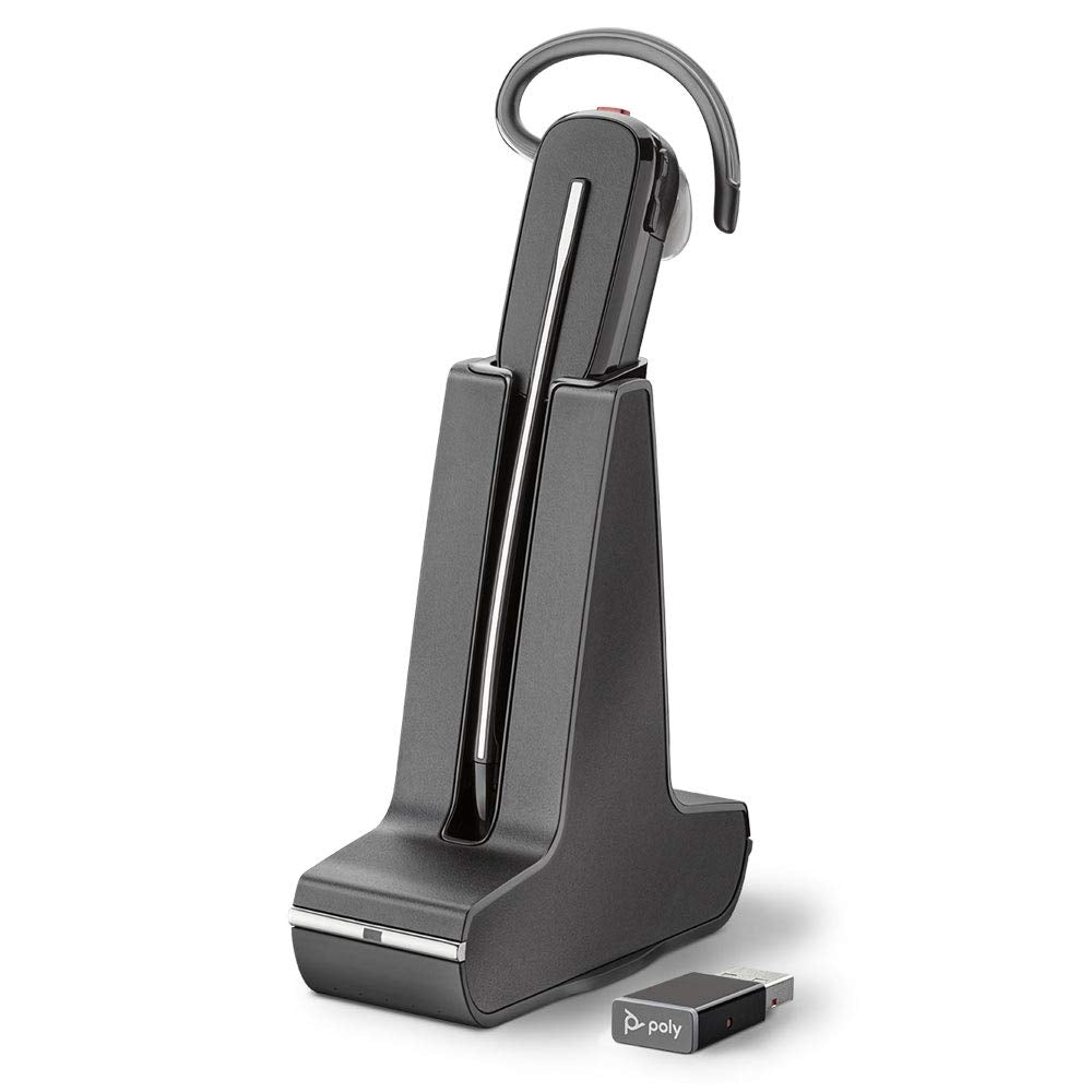Plantronics Savi 8240 UC, Convertible - Mono - Wireless - DECT 6.0-590.6 ft - 32 Ohm - 20 Hz - 20 kHz - Over-The-Ear, Earbud - Monaural - in-Ear…