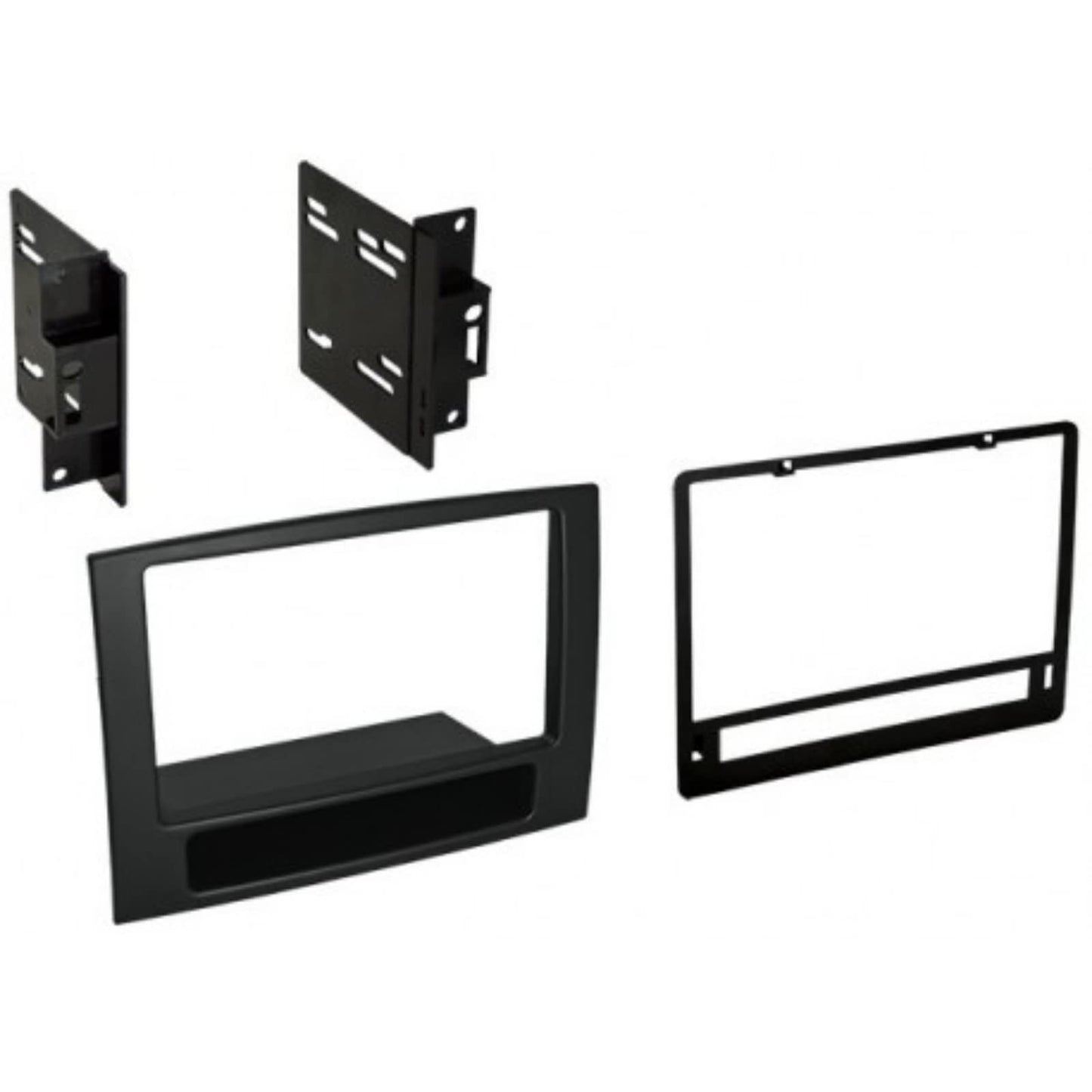 American International Dodge RAM Truck (2006-2008) Complete Double DIN Radio Dash Kit, Car Audio Wiring Harness & Antenna Adapter Included, Plug