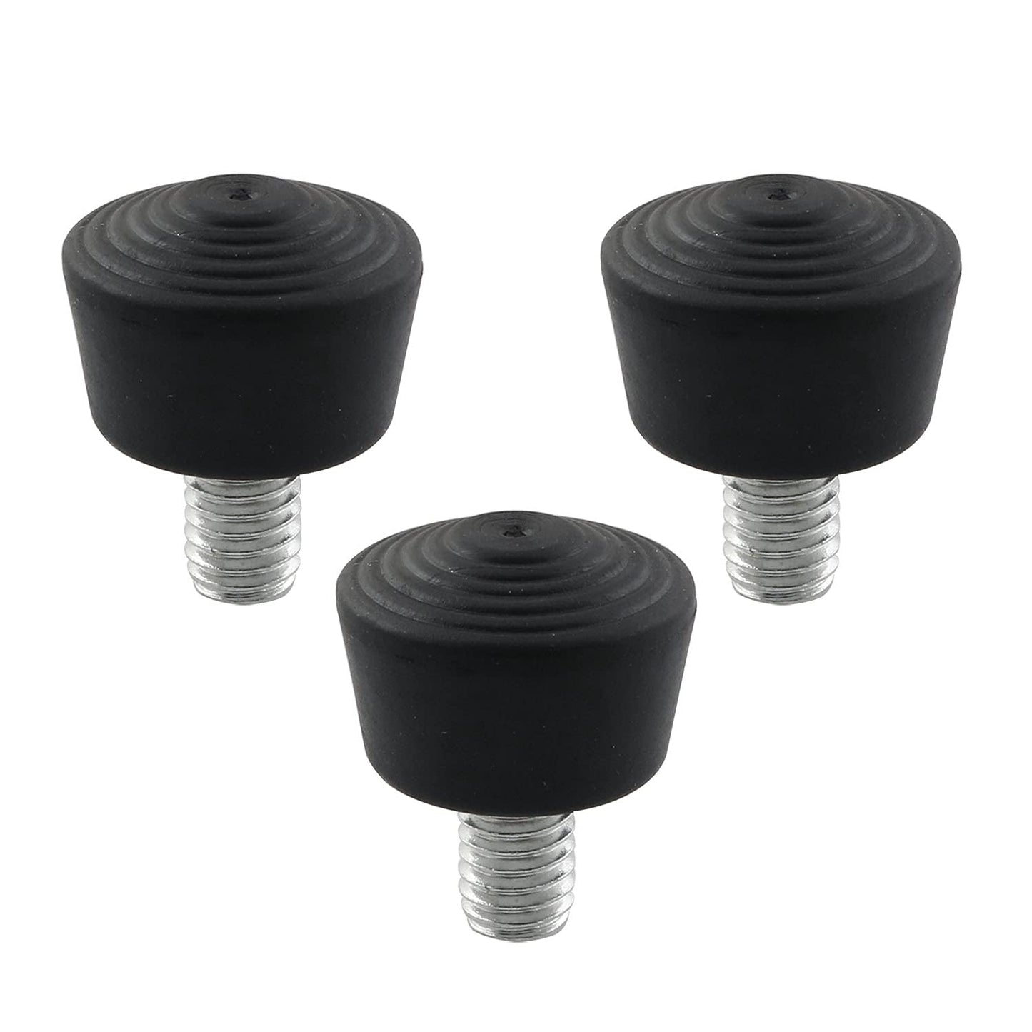 PZRT 3pcs Antislip Rubber Tripod Feet Spike Photography Accessories for Tripod Monopod 3/8 Inch