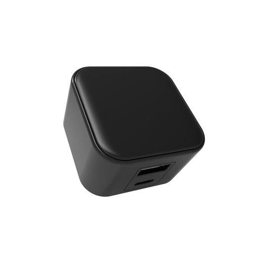 Creative 30W GaN Charger, 2-Port USB GaN Wall Charger, QC4.0+, PD3.0 Total Power Output of Up to 30W, Interchangeable Adapter Plug
