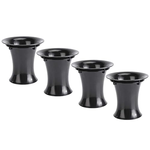 ASHATA Speaker Inverter Tube,4PCS 76mm Opening 90mm Height Speaker Inverting Tube Suitable for 4-8 Inch Speakers,Subwoofer Woofer Speakers Ports