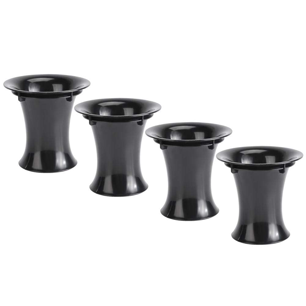 ASHATA Speaker Inverter Tube,4PCS 76mm Opening 90mm Height Speaker Inverting Tube Suitable for 4-8 Inch Speakers,Subwoofer Woofer Speakers Ports