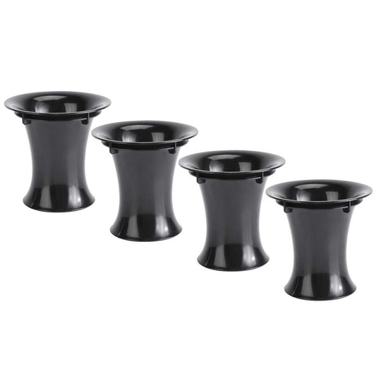 ASHATA Speaker Inverter Tube,4PCS 76mm Opening 90mm Height Speaker Inverting Tube Suitable for 4-8 Inch Speakers,Subwoofer Woofer Speakers Ports
