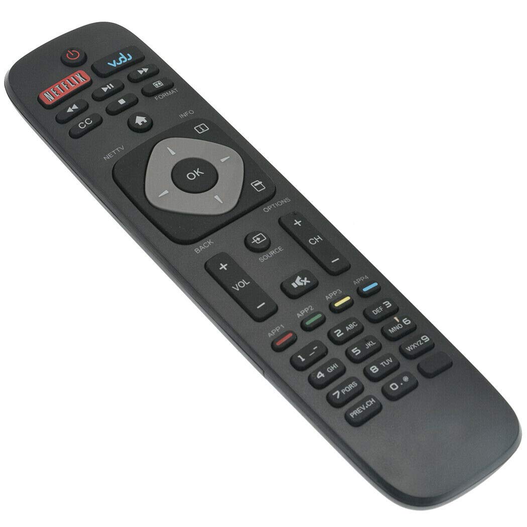 New Remote Control for Philips TV 46PFL3908/F7 46PFL3608/F7 39PFL2908/F7 40PFL4908/F7