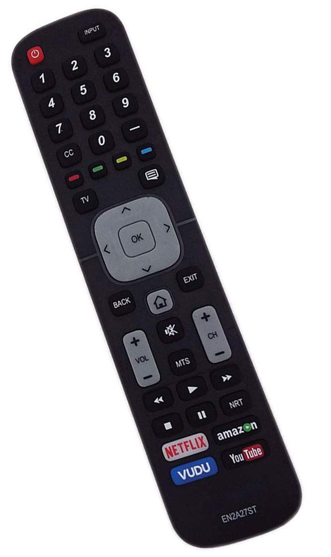 EN2A27ST Replacement TV Remote Control for Sharp 4K Ultra LED Smart HDTV