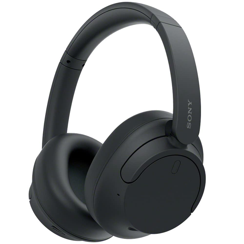 Sony WH-CH720N/B Wireless Noise Cancelling Headphone Black Bundle with Deco Essentials CPS Exclusive 26 Month Protection Pack