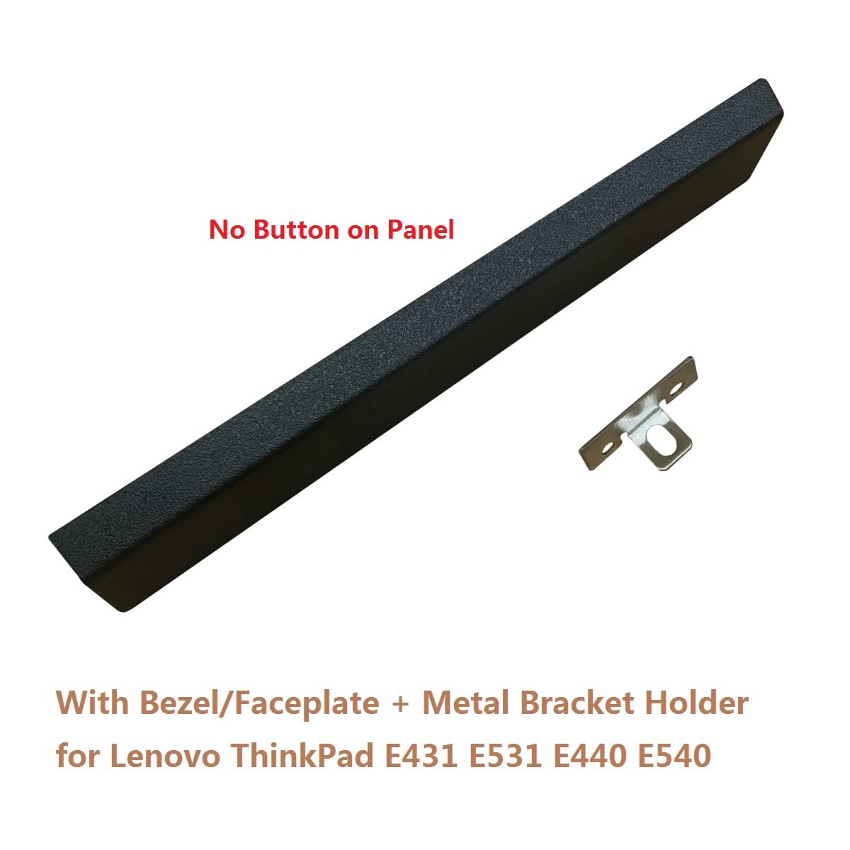 2nd HDD SSD Hard Drive Optical Bay Frame Caddy Tray for Lenovo ThinkPad E540 E531 with Bezel Front Cover Mounting Bracket