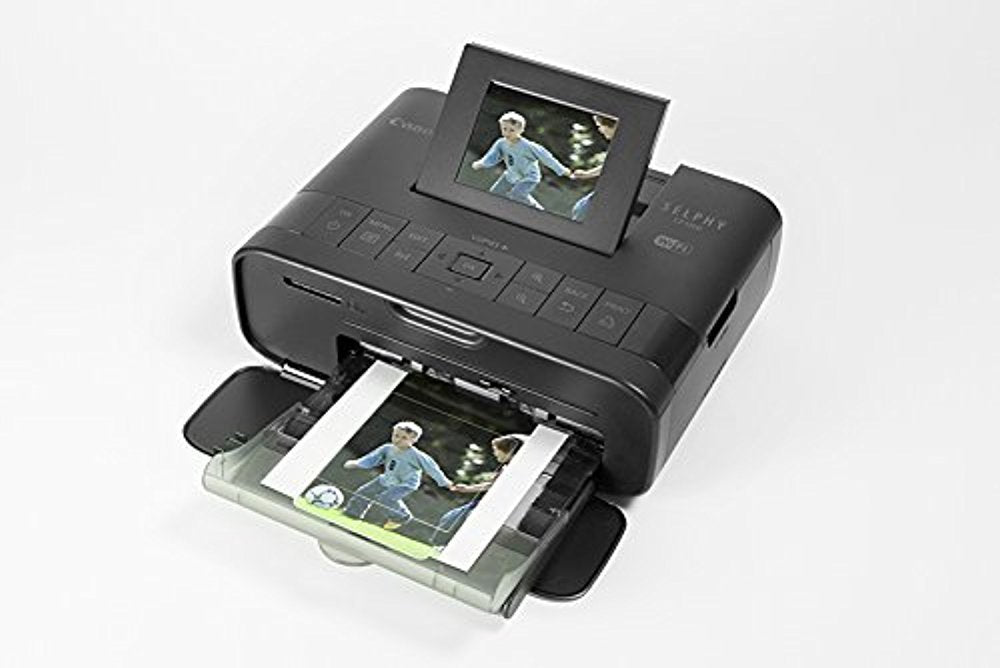 Canon 0599C001 Selphy CP1200 Black Wireless Color Photo Printer