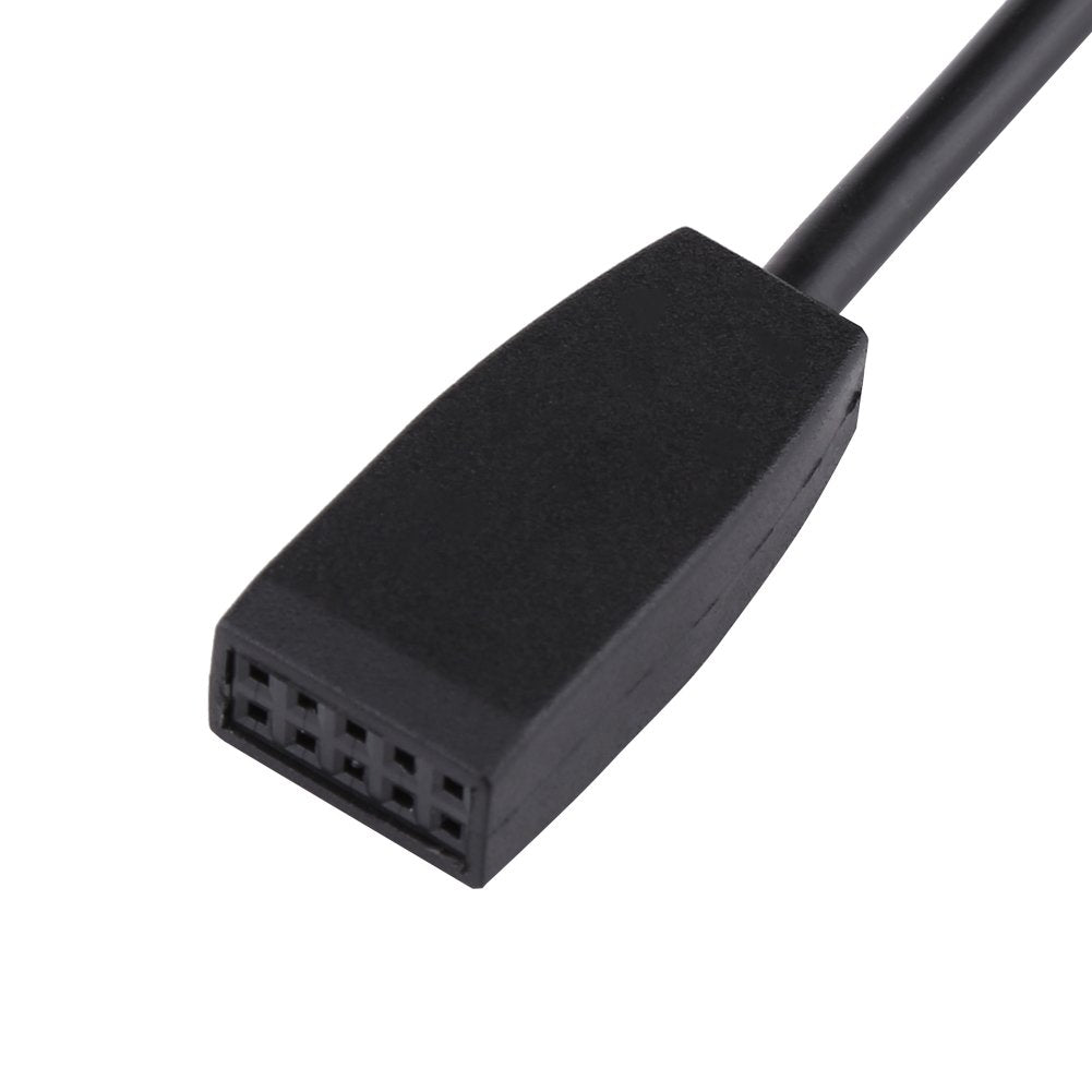 Keenso E46 Aux Cable, 3.5mm Female Jack Aux Cable for 325i Coupe Sedan 320i 320ci 320cic 323i 323ci 325i 325ci 325cic 328i 328ci 328cic