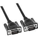 Insignia - 6' HDDB15 Male-to-Male PC Monitor Cable - Black