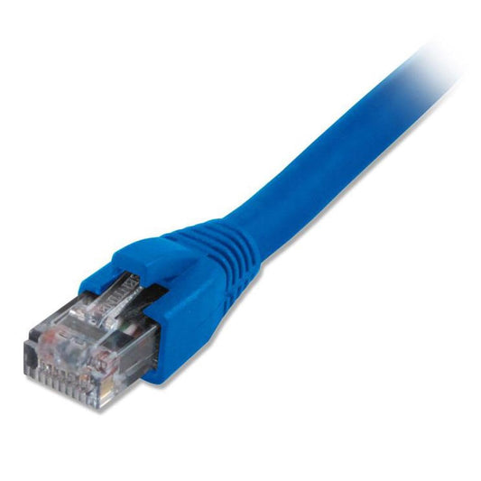 Comprehensive CAT6 550 MHz Snagless Patch Cable, USA Made, 25', Blue