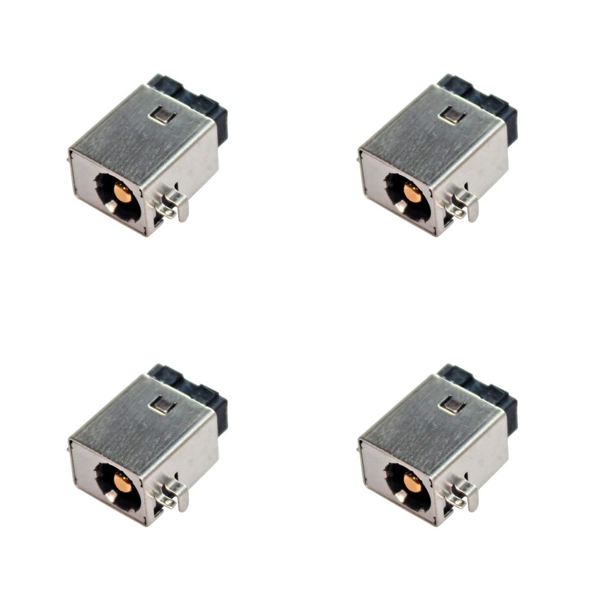 Zahara 2PCS DC Power Jack Socket Charging Port Connector Plug Replacement for EVOO EG-LP6-BK Gaming