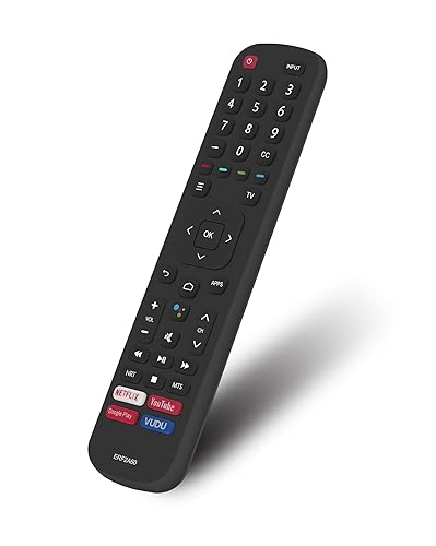 Replacement Remote Control ERF2A60 for Hisense Smart TV 4K 55H6570F 65H6570 65H8F 55H9020F 55H9030F 65H9F 55H9F 75H8G 55Q8G 55Q8G 65Q8G 43H6570F
