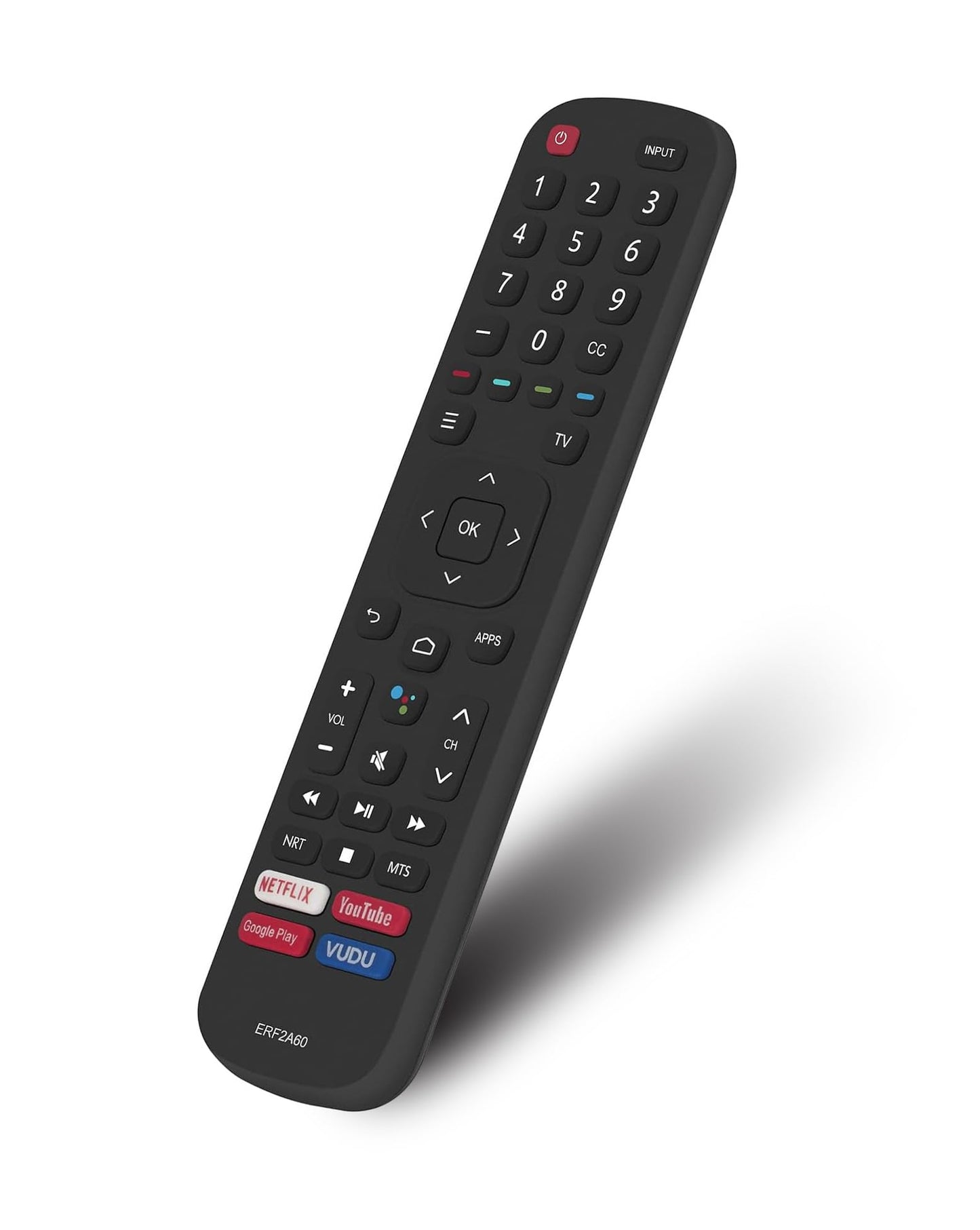 Replacement Remote Control ERF2A60 for Hisense Smart TV 4K 55H6570F 65H6570 65H8F 55H9020F 55H9030F 65H9F 55H9F 75H8G 55Q8G 55Q8G 65Q8G 43H6570F