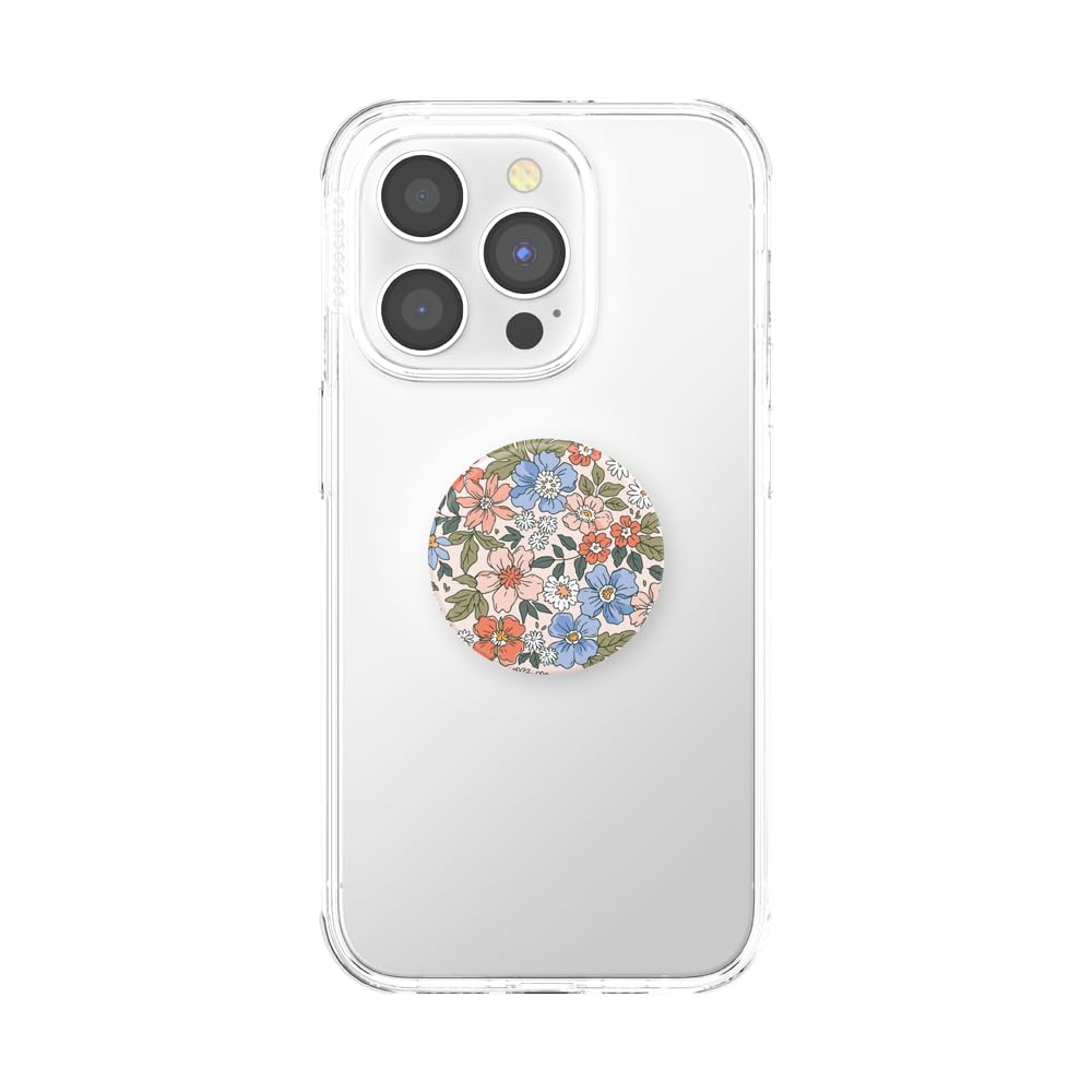 PopSockets Adhesive Phone Grip, Holder, Phone Stand, Flower - Country Fields