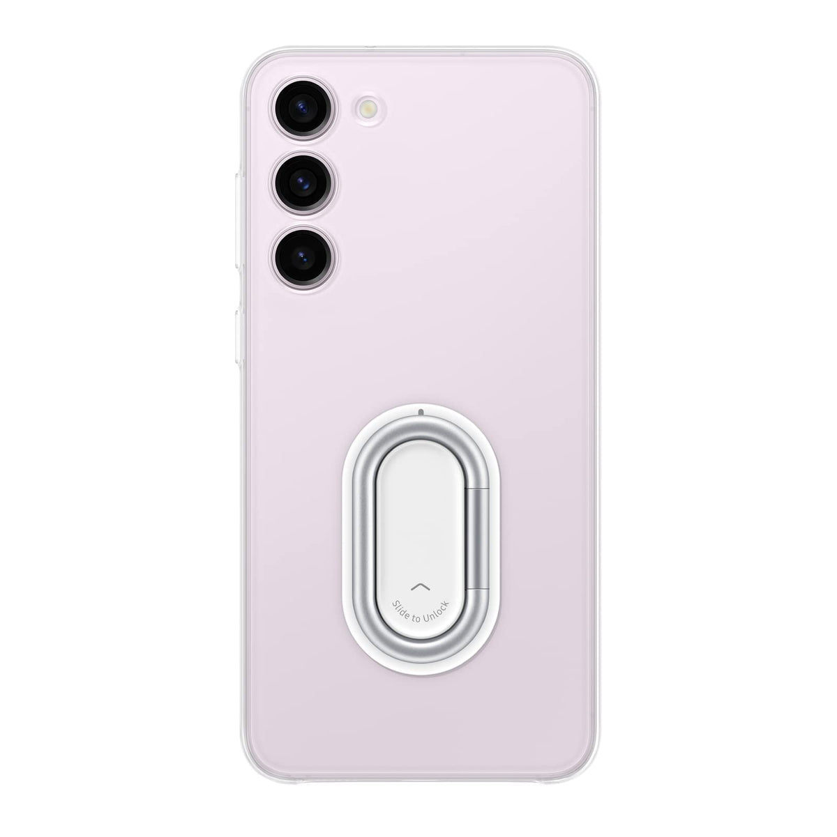 SAMSUNG Galaxy S23+ Plus Clear Gadget Phone Case, Protective Cover w/ Grip, Kickstand, Premium Material, Detachable Mount for Accessories, US Version