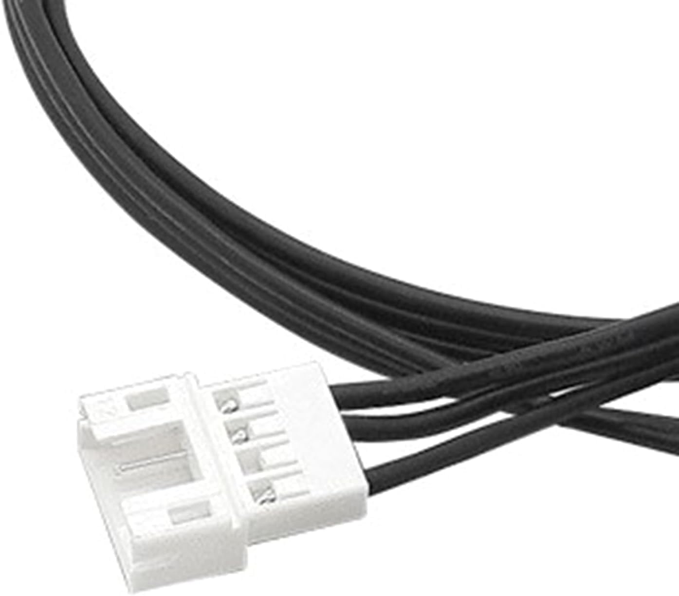 Seadiquiet 2Pcs Black 4 Pin to 5V 3 Pin Conversion Cable ARGB Splitter Extension Cable for Computer Chassis 4pin to 5V 3 Pin Converter ARGB Connector