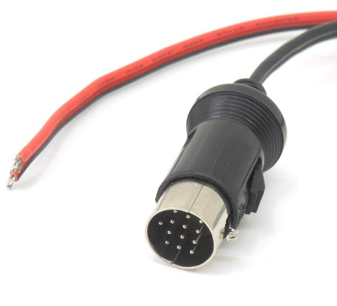 colorparts2016 Vehicle Bluetooth Module Audio Stereo Aux Radio Cable Compatible with All Kenwood 13-pin CD Host KRC-553 CA-C2AX KCA-iP500 CA-C1AX