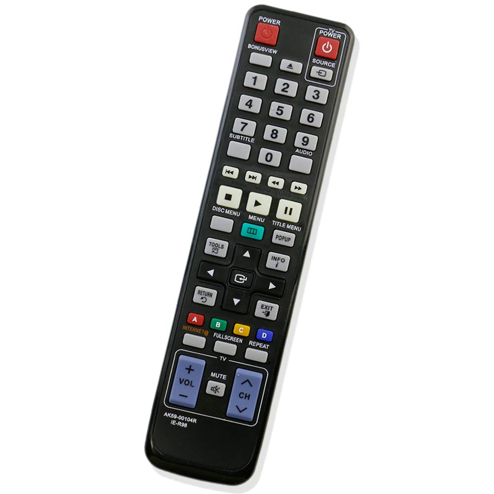 New AK59-00104R Replaced Remote Control fit for Samsung DVD Blu-Ray Player BD- C5500 BD-C7500 BD-C6900 BD-C5300 BD-5500C BD-C5900 BD-C6500 BD-C5500