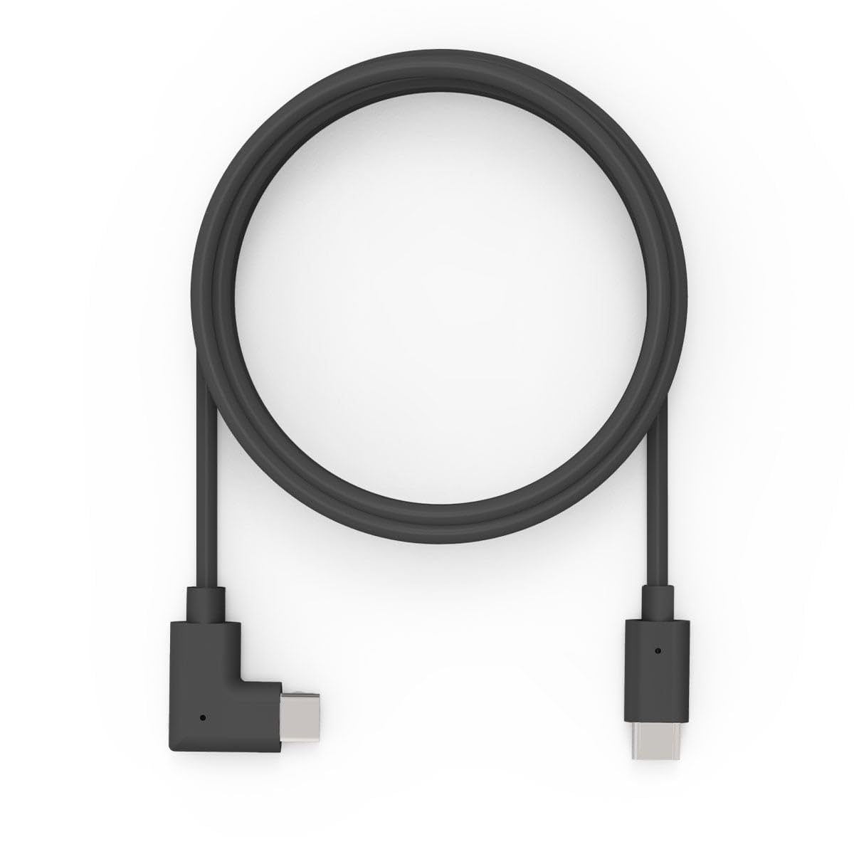 Compulocks 10ft USB-C to USB-C 90-Degree Power Cable Black