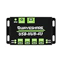 Industrial Grade USB HUB, with Metal Case, Extending 4X USB 2.0 Ports, ESD Protection, Support Multiple OS, Plug & Play
