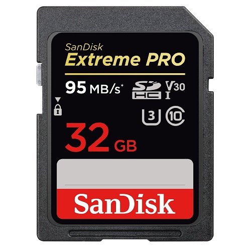 SanDisk 32GB Extreme Pro SDHC Class 10 UHS-I High Speed Memory Card for Sony a1 & Sony Alpha Series Cameras (SDSDXXG-032G-GN4IN) Bundle with (1)