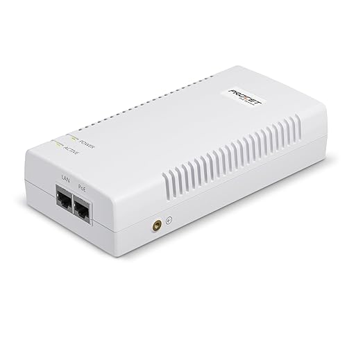 90W PoE Injector Gigabit, Supplies 15.4W or 30W or 60W or 90W IEEE802.3bt/at/af Compliant, PoE Port Supplies 6KV (10/700us) Surge Protection, PoE++